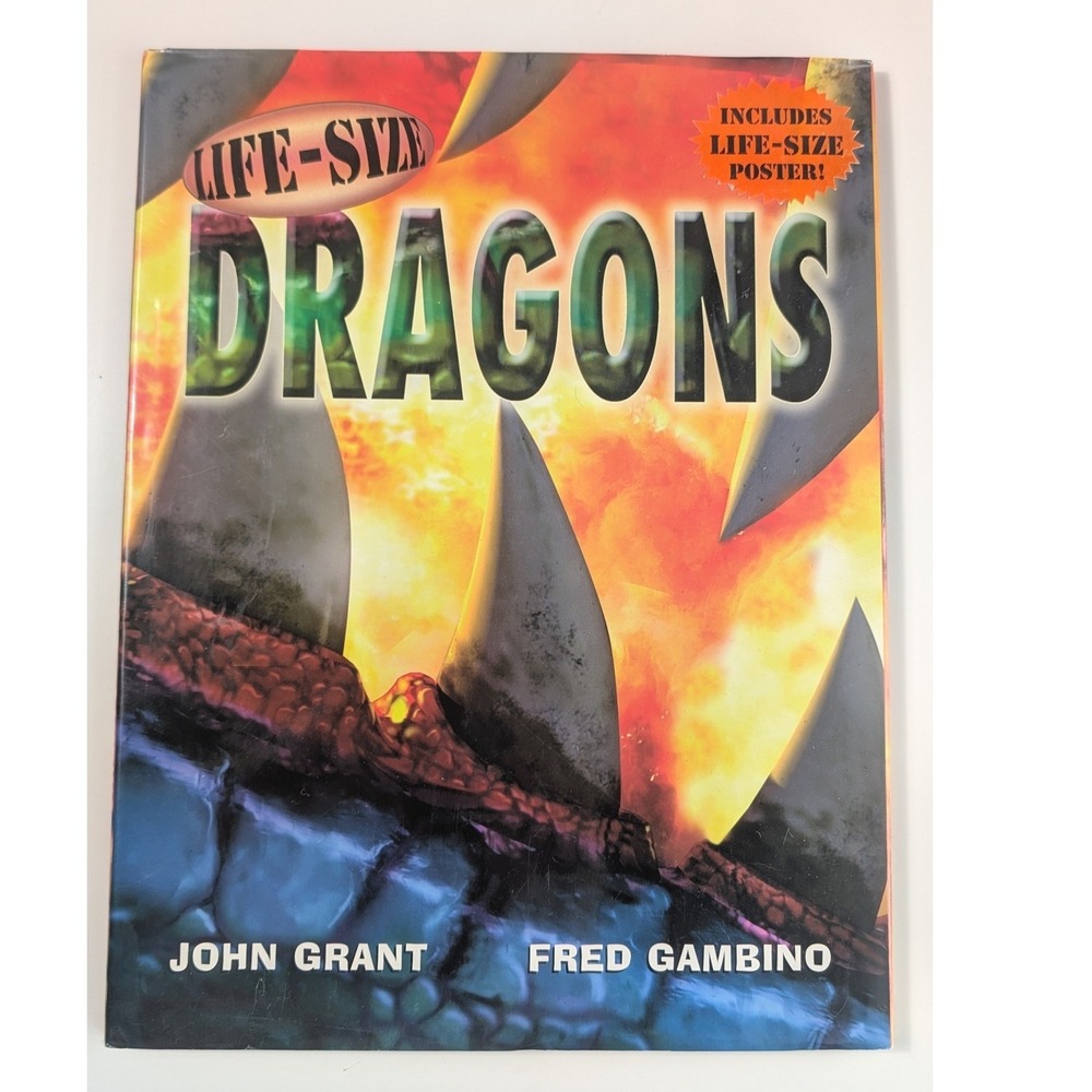 Sterling Life-Size Dragons Book Hardcover Posters‎ Included